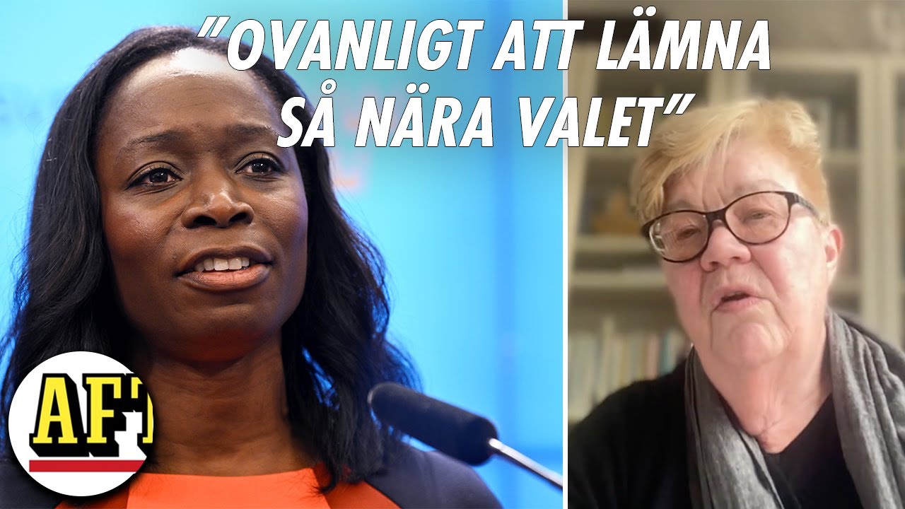 Lena Mellin kommenterar Nyamko Sabunis oväntade avgång som Liberalernas ledare