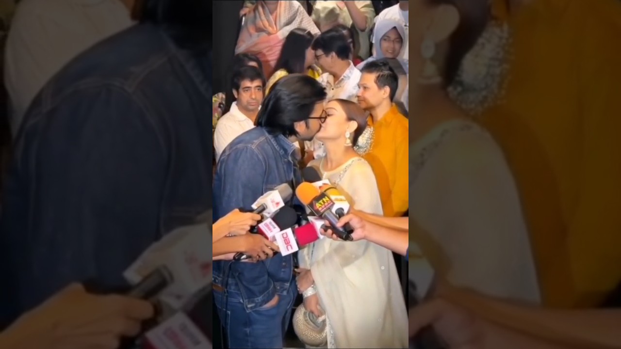 Afran Nisho & Mehazabien's Heartwarming Kiss 💖 | Must-Watch YouTube Shorts