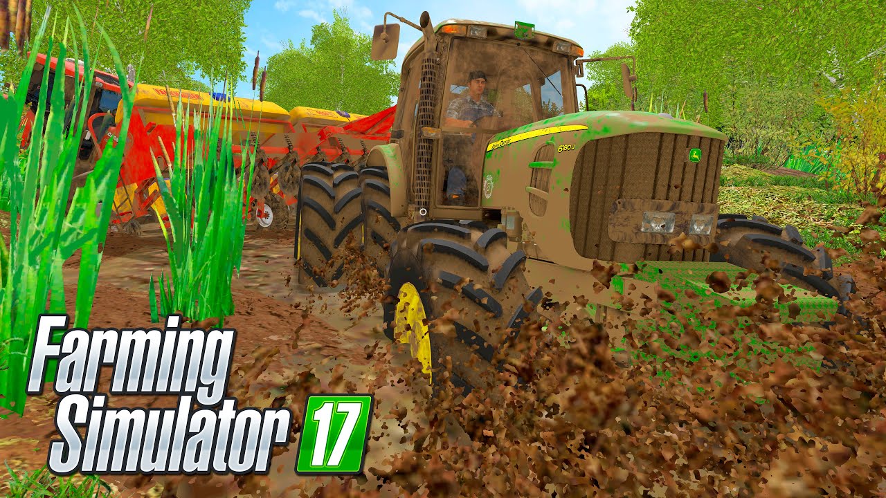 Resgatando Tratores na Lama | Farming Simulator 17 🚜