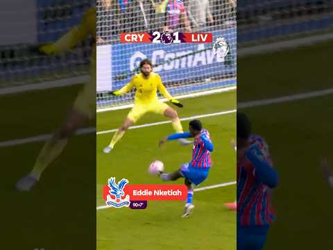 LATE, LATE Drama Between Crystal Palace and Liverpool 😱⏰