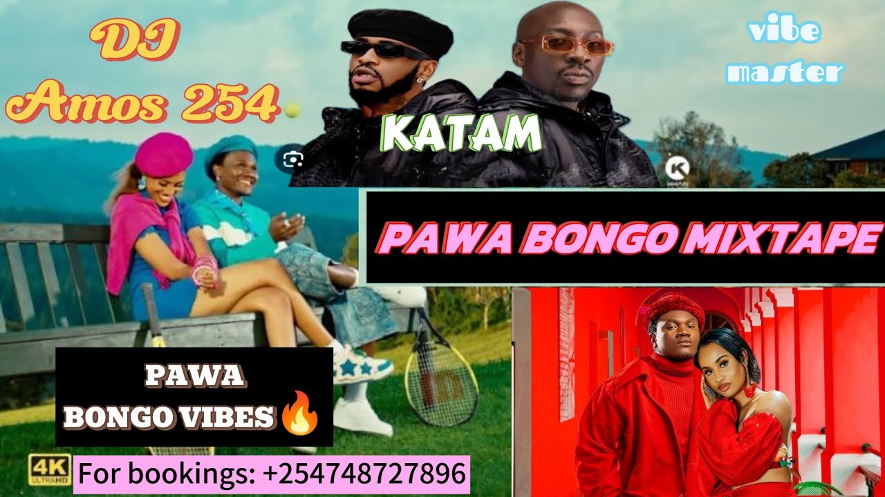 🔥 Top Bongo Songs Video Mix 2025 by DJ Amos 254 | Featuring Pawa, Katam & More