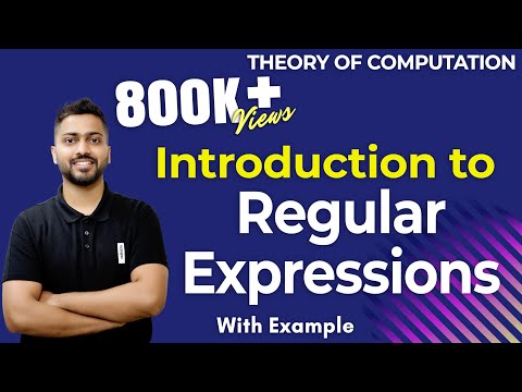 Lec-27: Regular Expressions in TOC with examples | Formal Definition