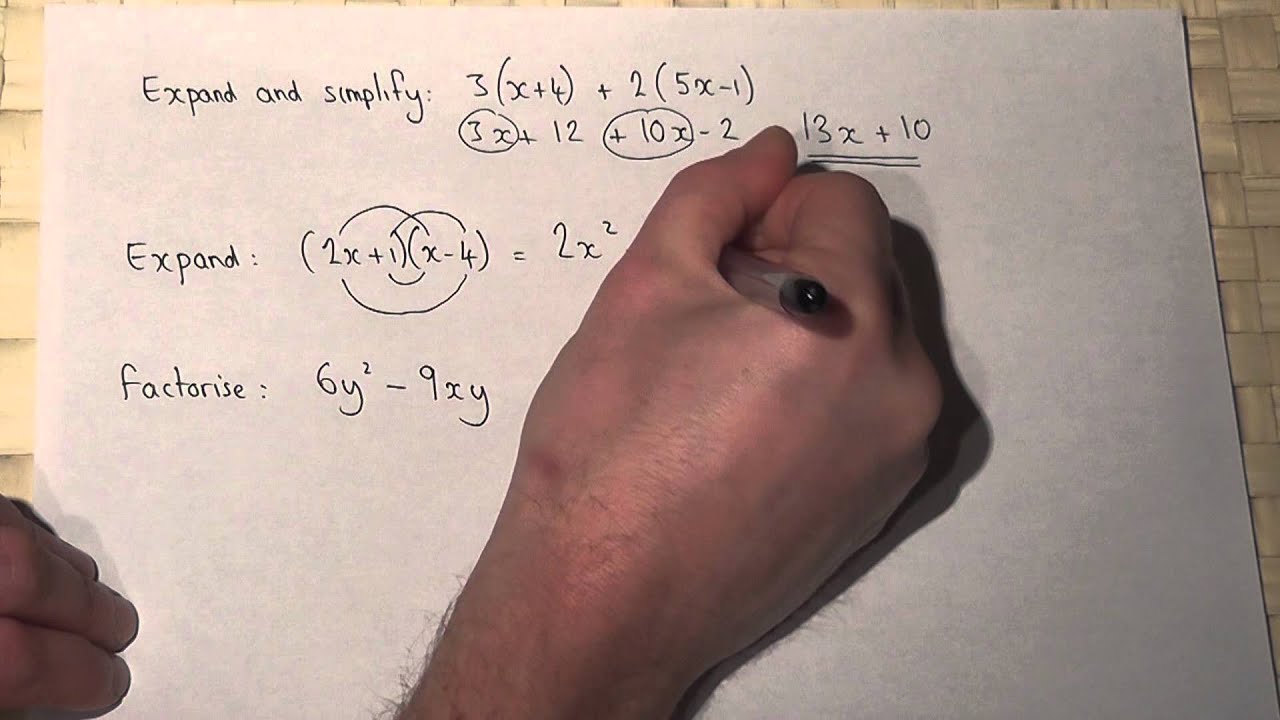 Expanding & Factoring Brackets - GCSE Maths Revision βοΈ