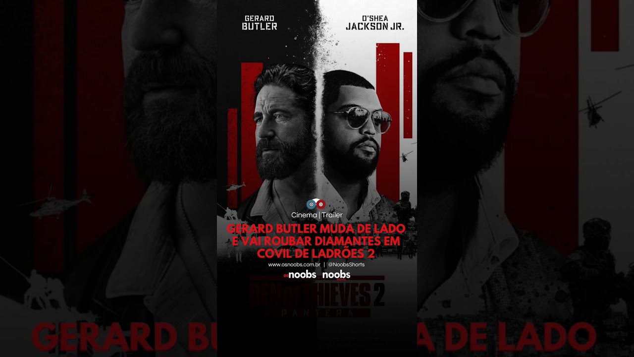 Gerard Butler Infiltra-se para Roubar Diamantes em Covil de Ladrões 2 🔥 #shorts