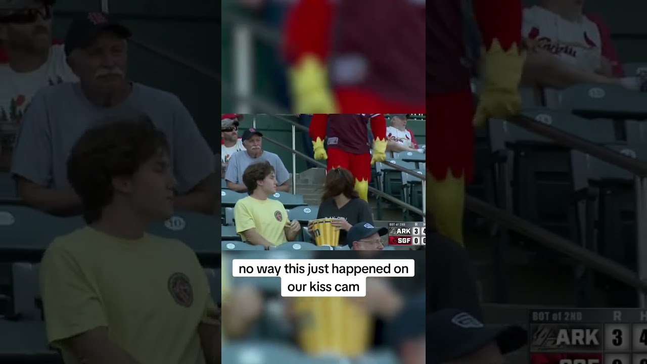 Unbelievable Moment Caught on Kiss Cam! 😂💥