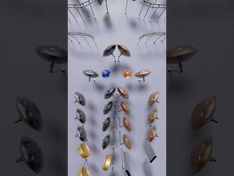 Baby shark-Marble Music #relaxing #music #satisfying