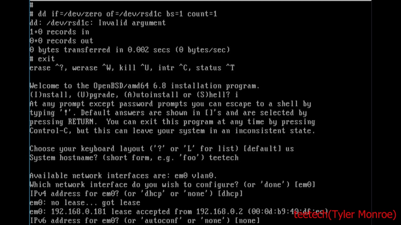 OpenBSD Full Disk Encryption Setup and Best Practices
