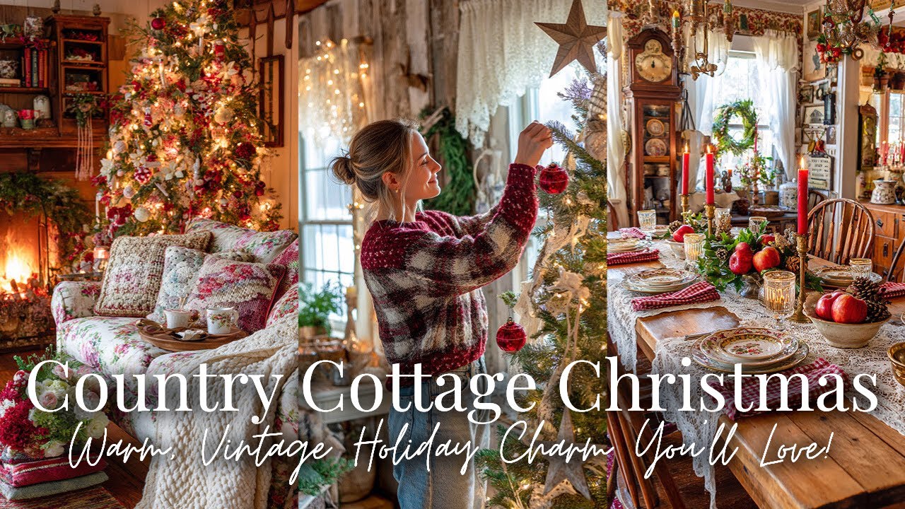 Country Cottage Christmas Decor 2025 🎄