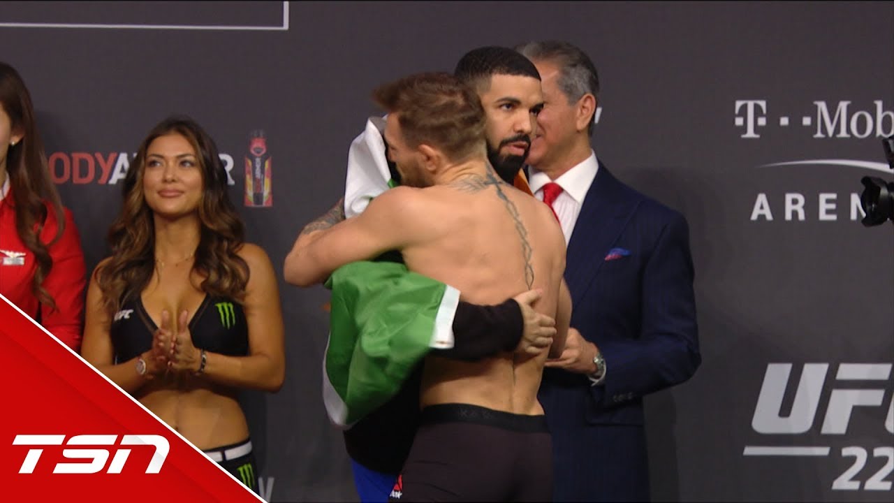 Drake Joins Conor McGregor at UFC 229 Weigh-In 🇮🇪