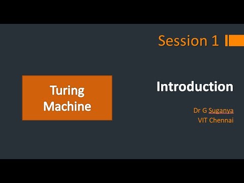 Turing Machine | Introduction
