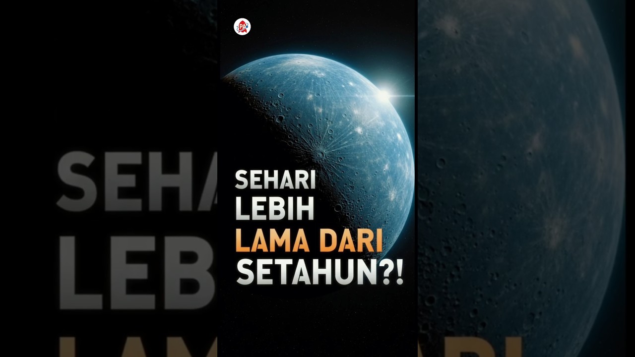 Merkurius: Planet yang Sehari Lebih Lama dari Setahun. #faktaluarangkasa #planet #luarangkasa