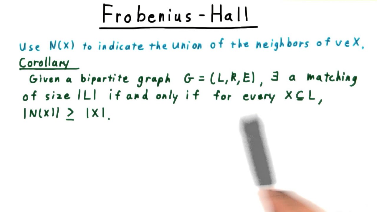 Understanding the Frobenius-Hall Theorem: Key Concepts in Computability & Complexity 🧠