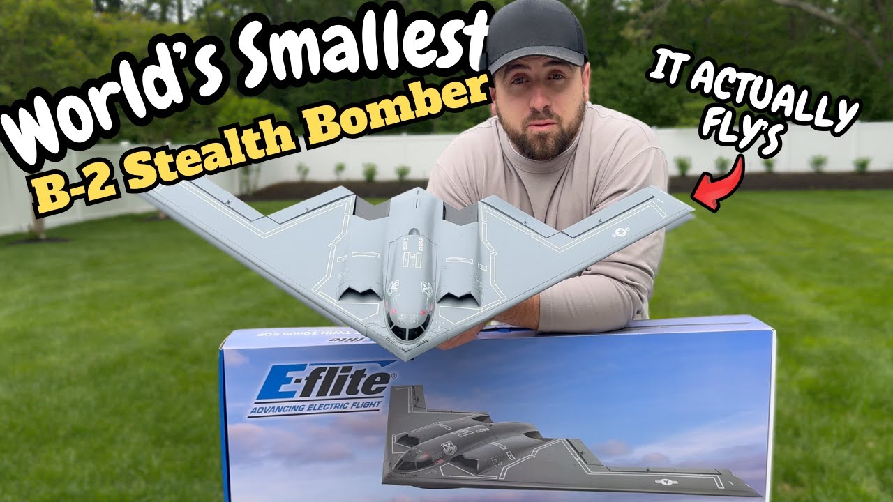 Mini B-2 Stealth Bomber by E-flite ✈️