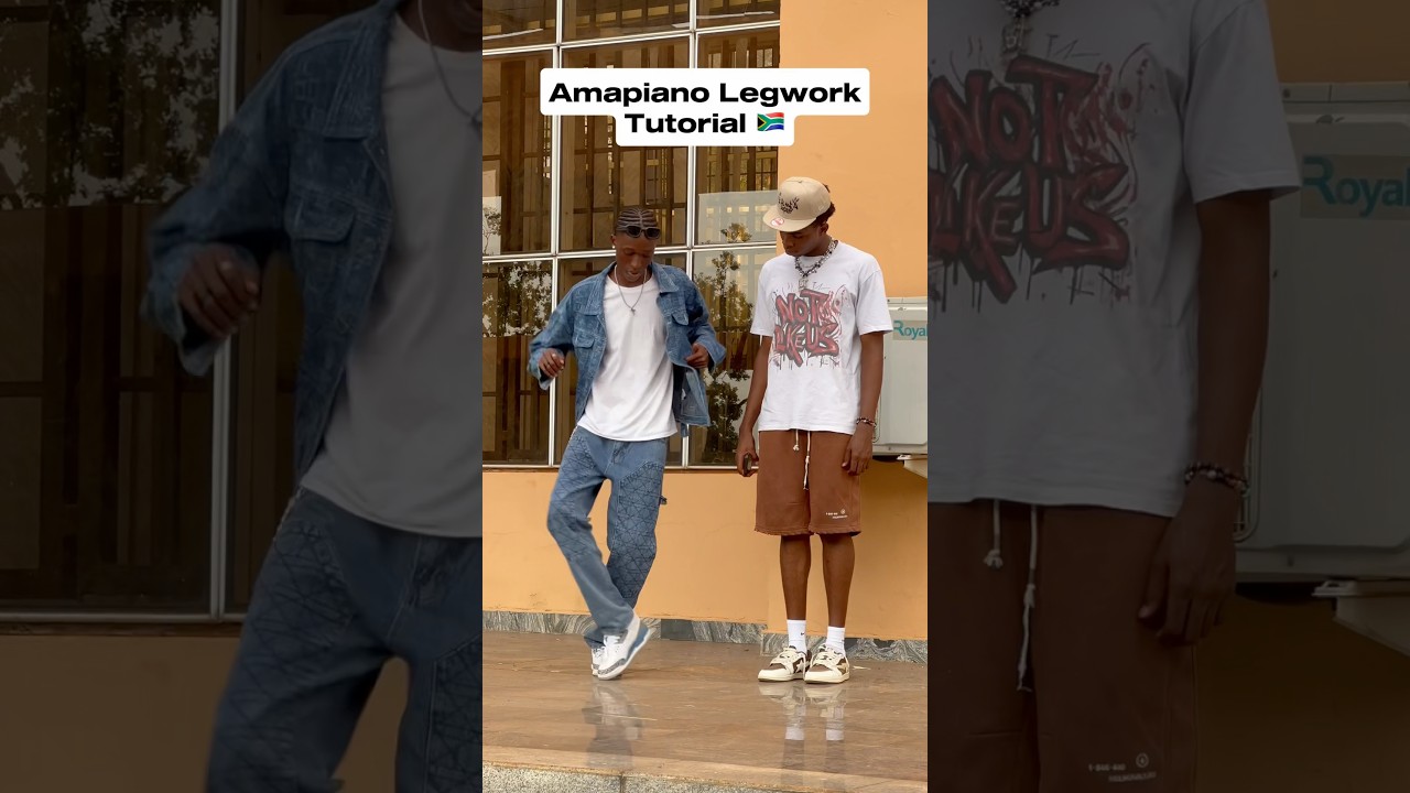 Amapiano Legwork Dance Tutorial 🎶