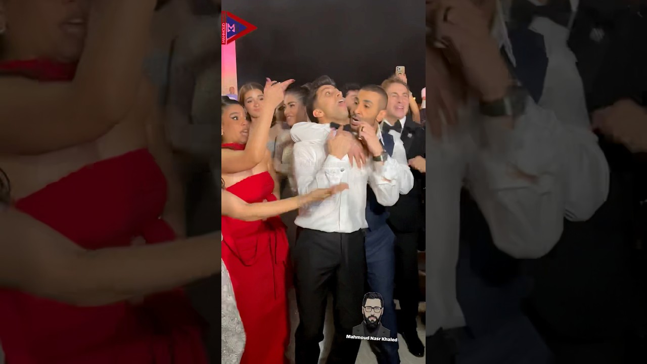 حفل زفاف ليلي زاهر وهشام جمال 🎉