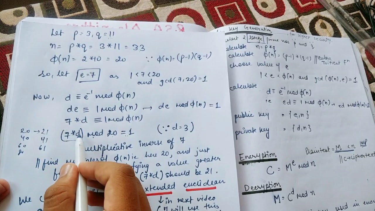 Master RSA Algorithm: The Key to Secure Cryptography & Network Security 🔐