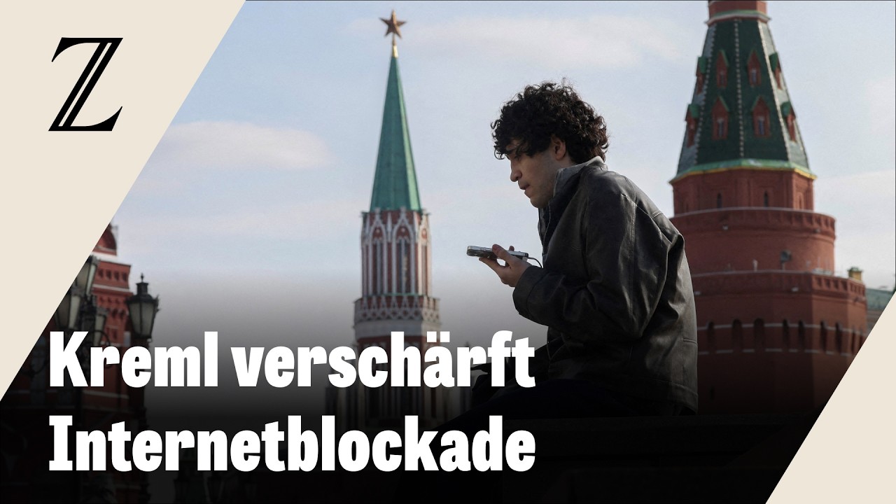 Schwere Internet- und Mobilfunkstörungen in Moskau
