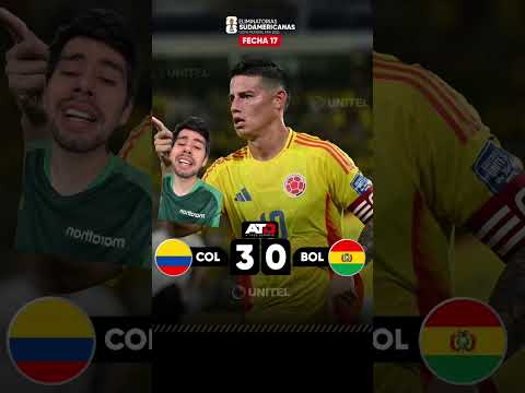 Colombia 3-0 Bolivia #Colombia #Bolivia #venasfutboleras #futbol #mosquetermos