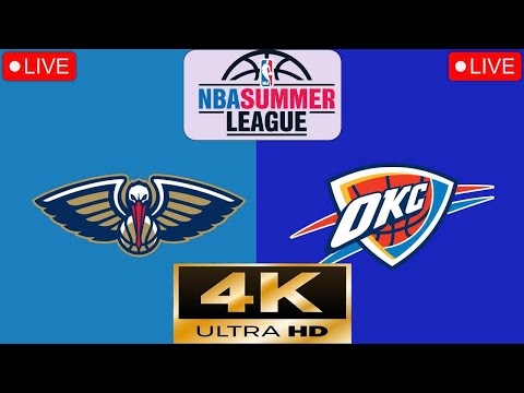 New Orleans Pelicans vs Oklahoma City Thunder LIVE ON ESPN 4K NBA2K26 Summer League NBA LIVE
