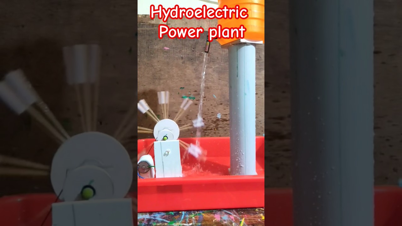 Hydroelectric Power Plant Model ⚡