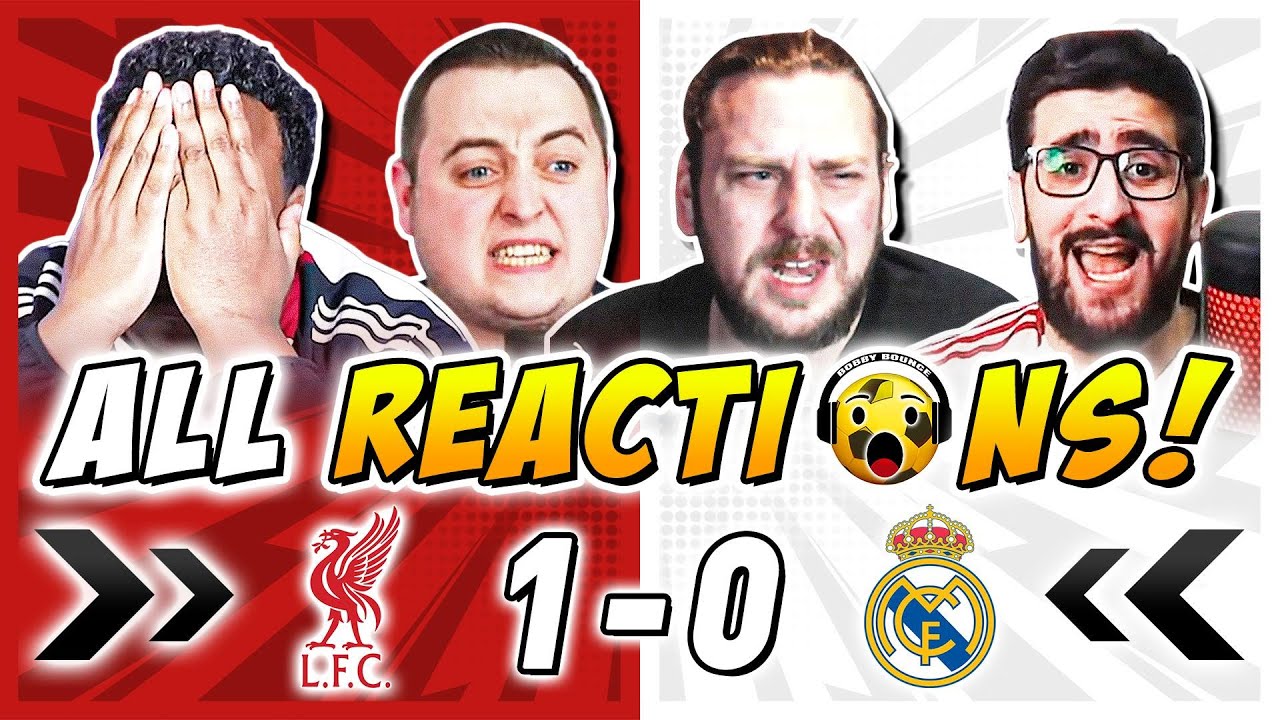Epic Liverpool Win! Fans & Rivals React to 1-0 Victory Over Real Madrid ⚽