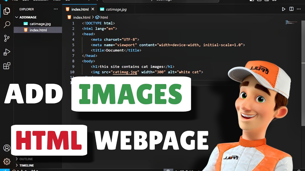 Easy Guide: Insert Images in HTML Using Visual Studio Code 📸