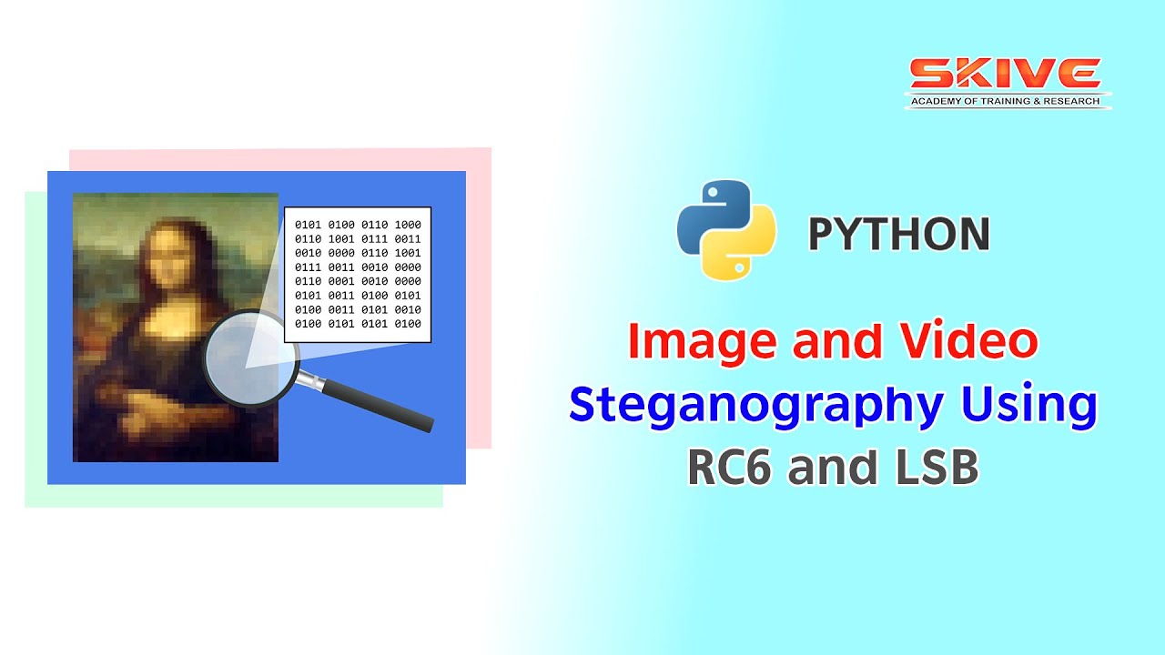 Secure Your Data: Image & Video Steganography with RC6 & LSB in Python 🔒