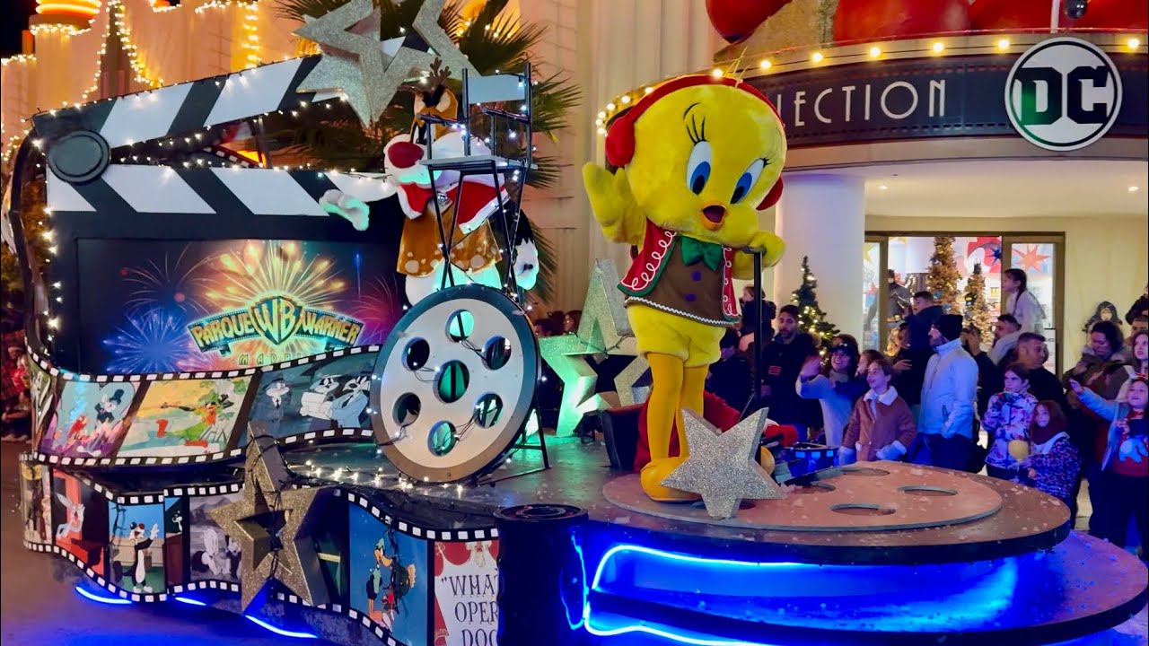 [4K] Navidad en Parque Warner 2024 🎄