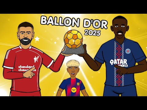 BALLON D'OR RAP BATTLE 2025🏆 Dembele vs Yamal vs Salah