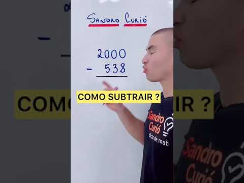 DICA PARA SUBTRAÇÃO 😱