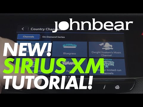 SIRIUS XM Tutorial for New Vehicle Owners 🚗