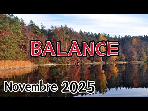 ♎ BALANCE ♎🍂 NOVEMBRE 2025 🍂✨ Une transformation très constructive ✨