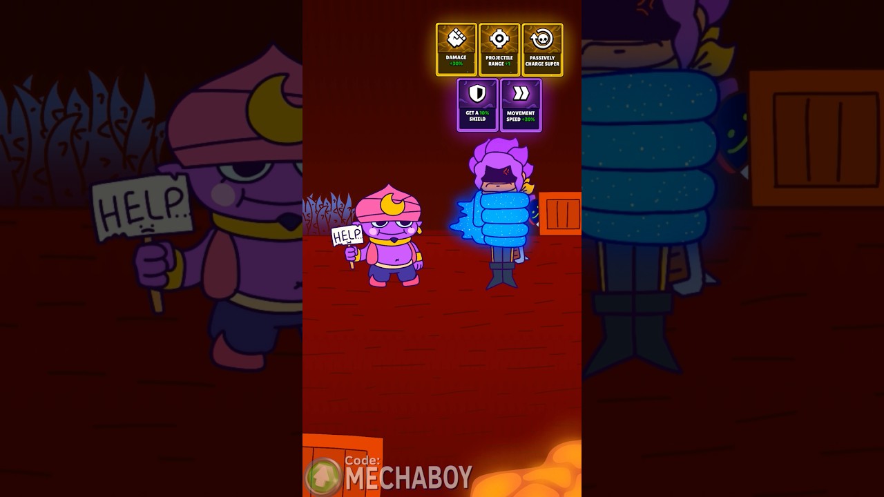 Silly Gene Brawl Stars Animation ๐คช