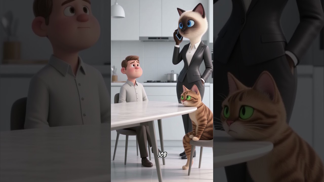 Heartwarming Cat's Mistake Turns into a Regretful Apology 😺