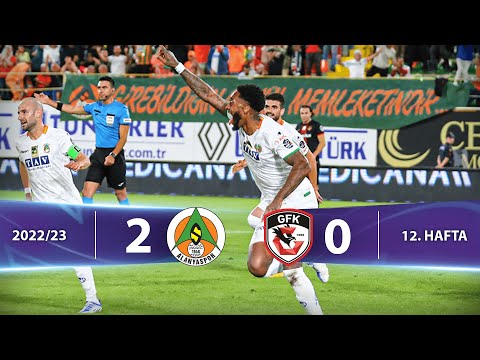C. Alanyaspor - Gaziantep FK (2-0) Highlights/Özet | Spor Toto Süper Lig - 2022/23
