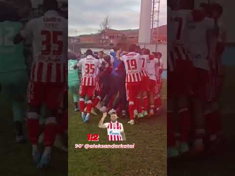 Goool Kataia za 1:2; Radnik - Crvena zvezda