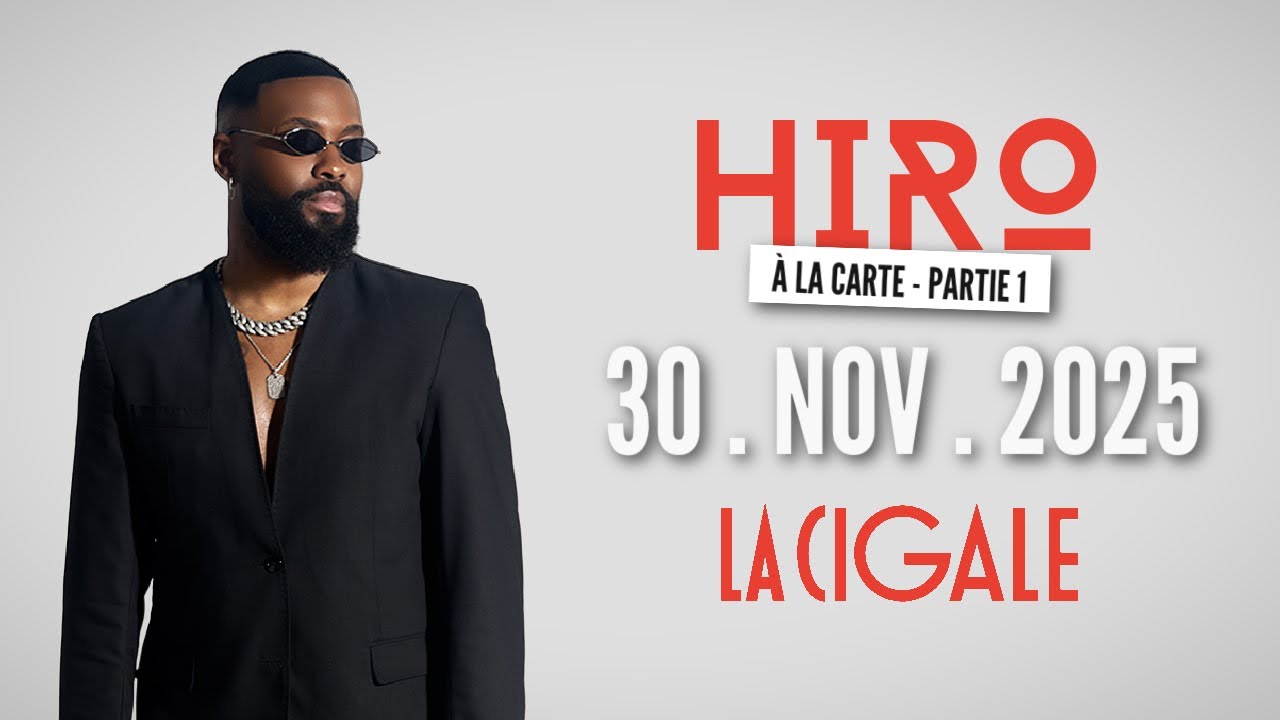 Hiro ft. Sidiki Diabaté - Désolé 🎶 | Clip Officiel + Concert à La Cigale le 30 Nov