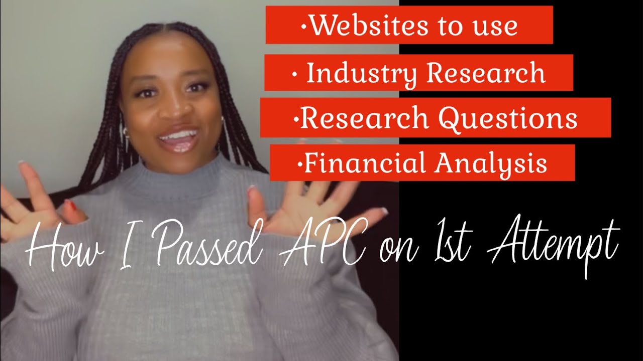 APC Exam: Research Tools & Strategies ๐