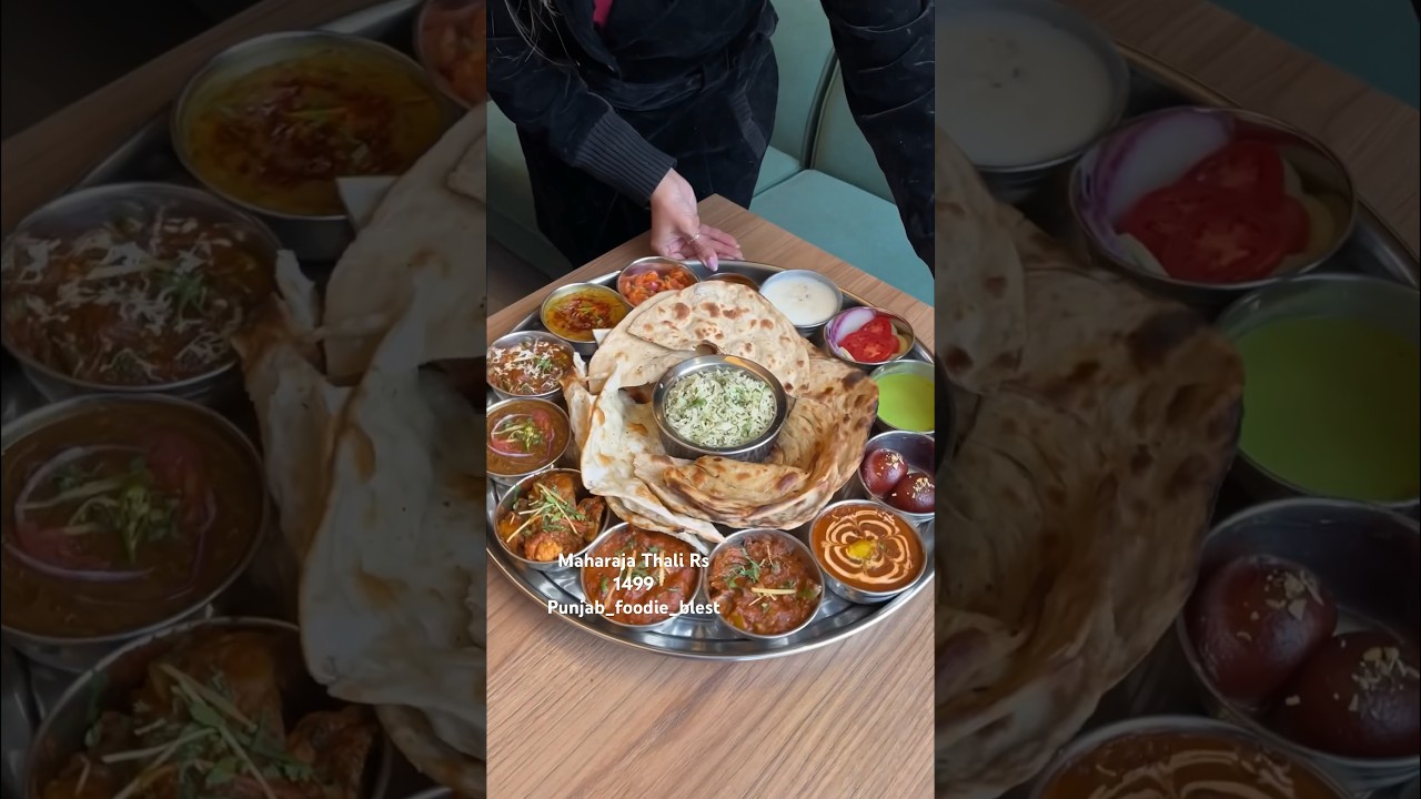 Maharaja Thali Rs 1499 in Noida 🍽️