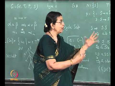 Mod-01 Lec-02 GRAMMARS AND LANGUAGES GENERATED