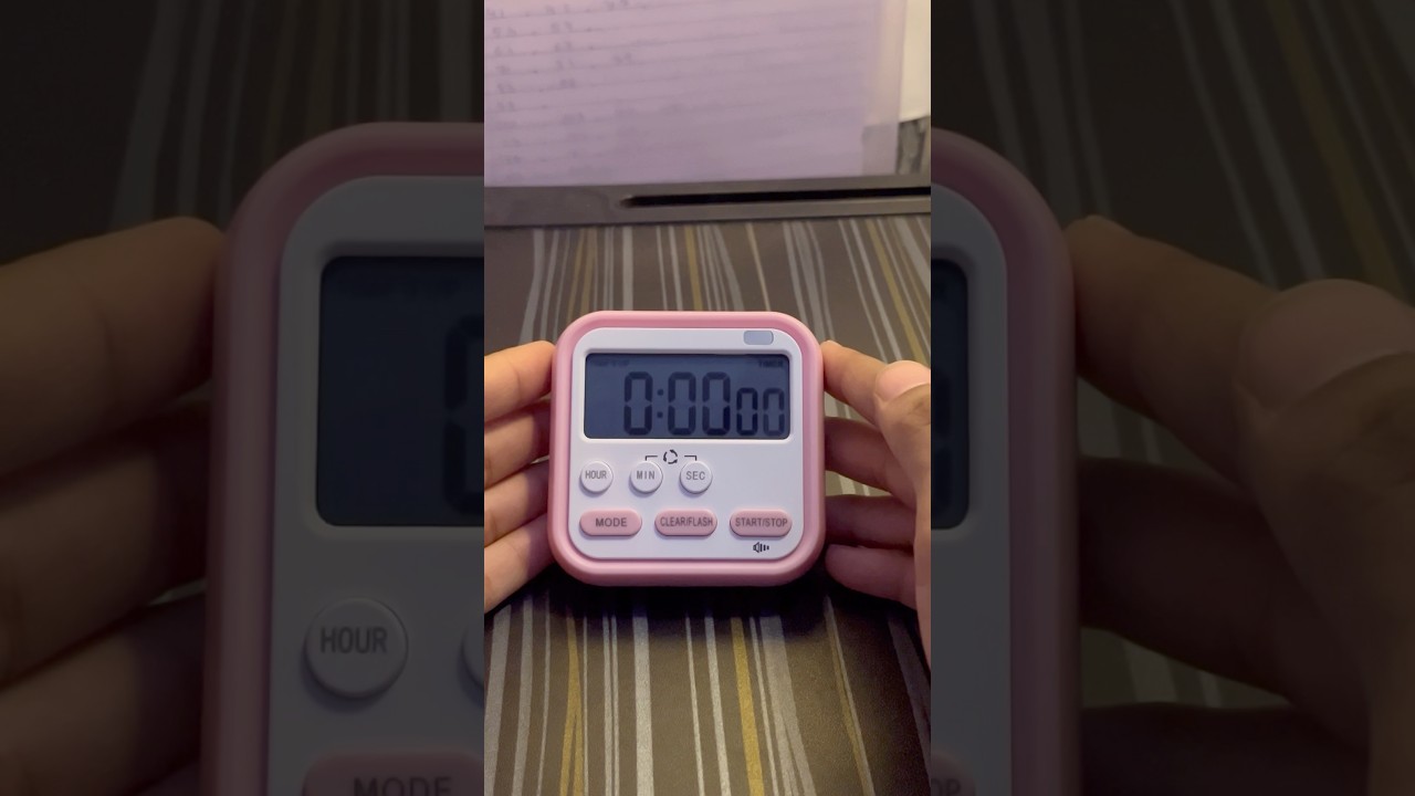 Unboxing Affordable Digital Study Timer ⏲️