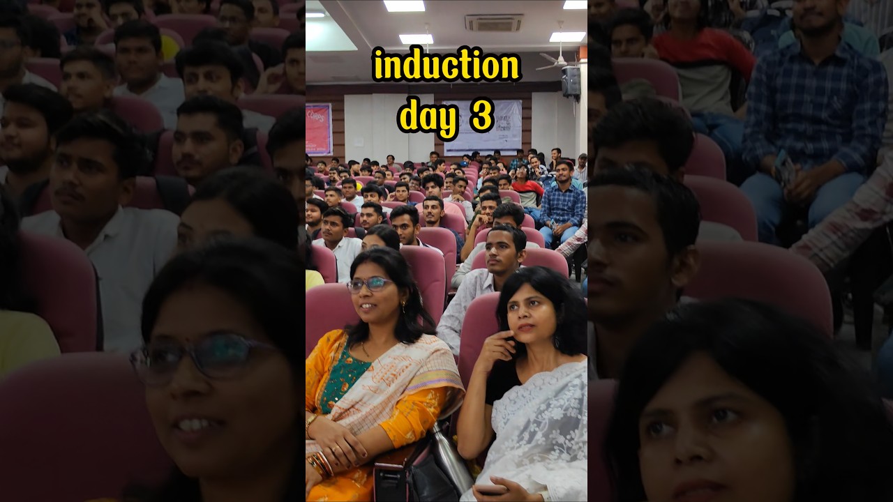 Day 3 Induction Programme at UIT RGPV Presented by The DOME Club (Mechanical Engineering)