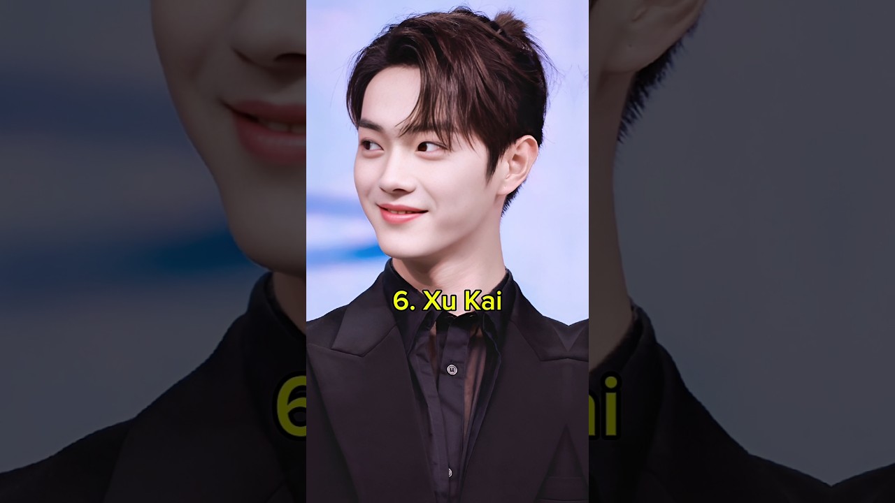 Top 10 Chinese Actors with the Most Beautiful Smiles 2025 😊