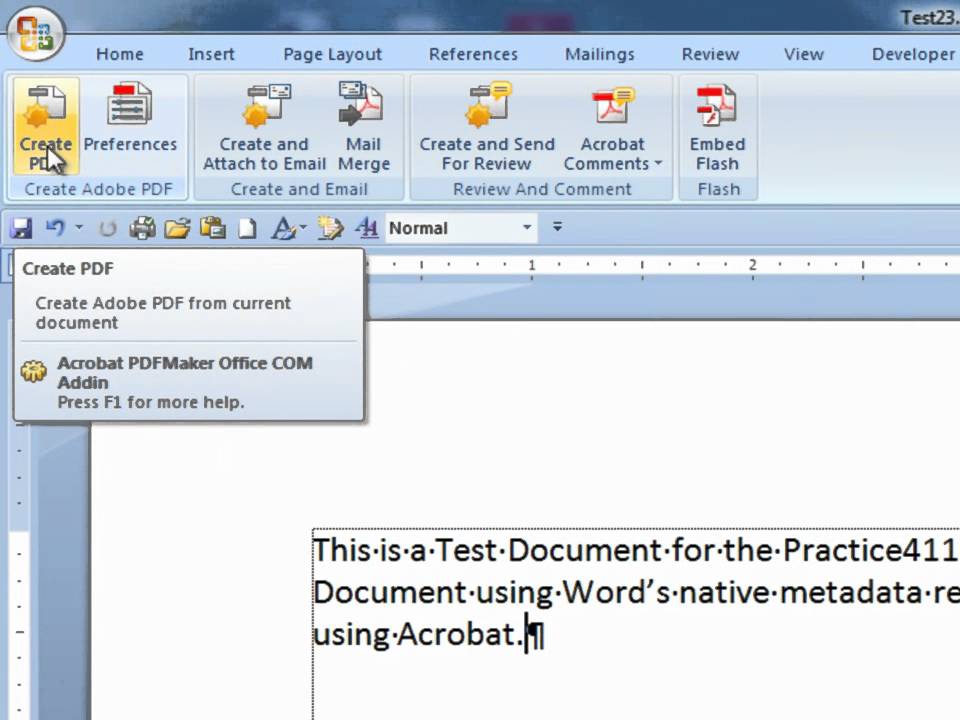 Remove Metadata from Word 2007 Docs 📝