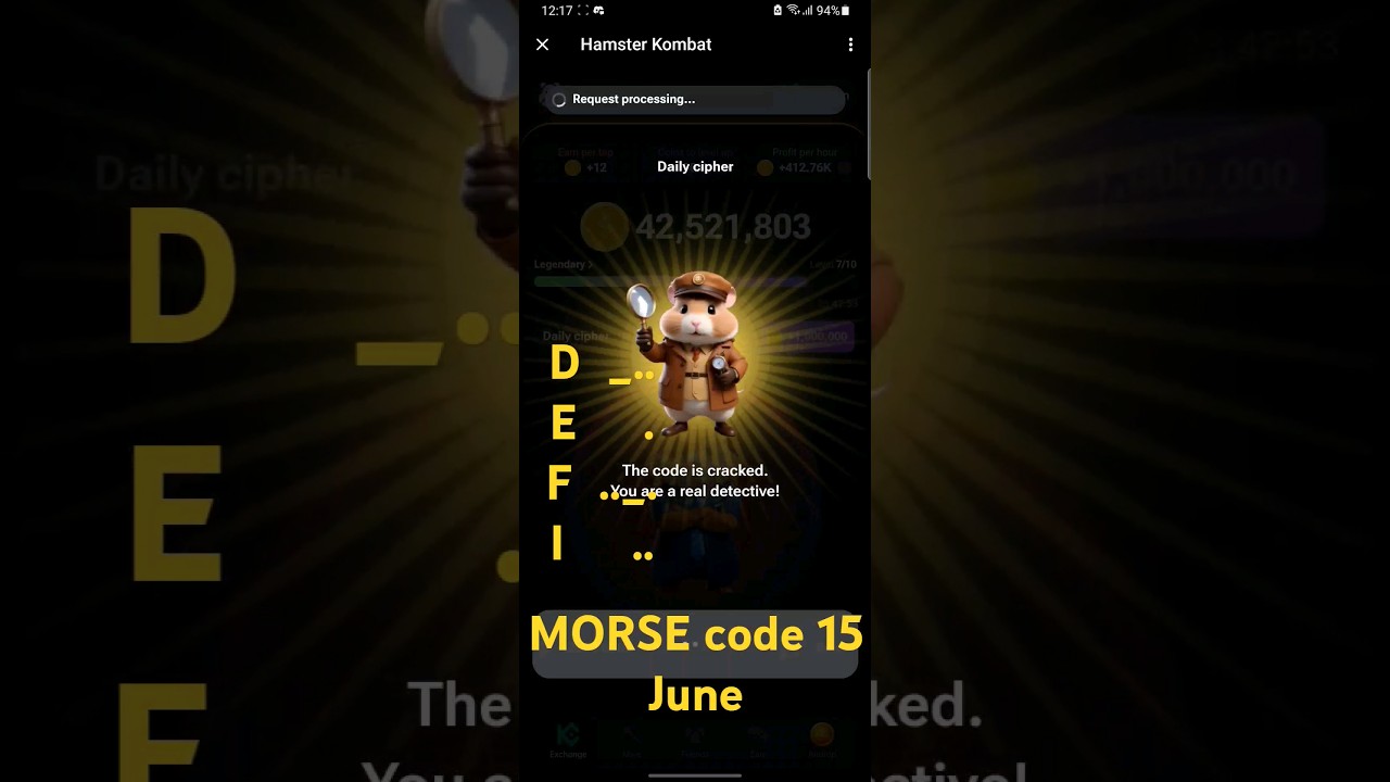 🔥 Hamster Kombat Daily Cipher Challenge – Win 1 Million Coins! 🚀