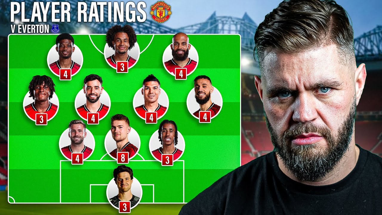 Bruno's Poor Decision & Player Ratings: Man Utd vs Everton
