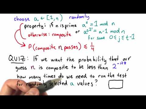 Primality Quiz - Applied Cryptography
