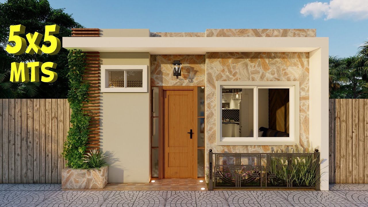 Plano de Casa 5x5 / Casa Económica