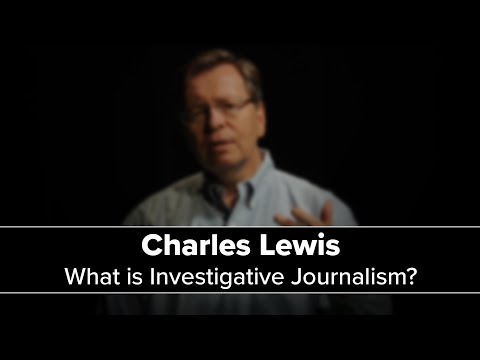 What is Investigative Journalism?