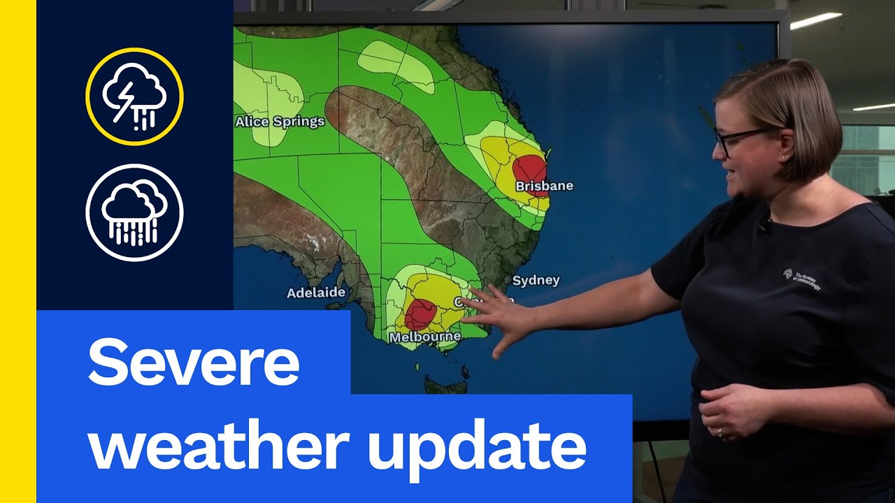 Severe Thunderstorms Hit Eastern Australia – Stay Safe! ⚠️